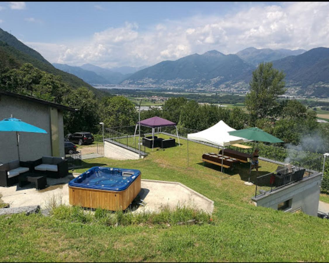 Agriturismo Viva Bacco Gambarogno Exterior foto